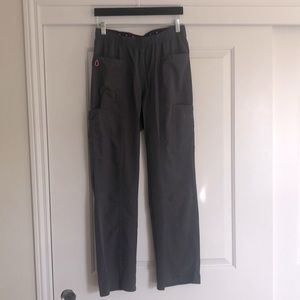 Heart Soul Gray Scrub Pants